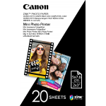 1 x Genuine Canon MP-PP20 Mini Photo Printer Paper Pack