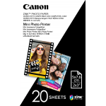 1 x Genuine Canon MP-PP20 Mini Photo Printer Paper Pack