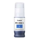 1 x Genuine Canon PFI-050C Cyan Ink Cartridge