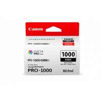 1 x Genuine Canon PFI-1000MBK Matte Black Ink Cartridge