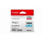 1 x Genuine Canon PFI-1000PC Photo Cyan Ink Cartridge