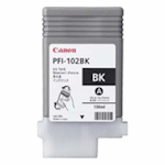 1 x Genuine Canon PFI-102BK Black Ink Cartridge