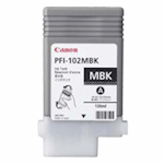 1 x Genuine Canon PFI-102MBK Matte Black Ink Cartridge