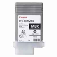 1 x Genuine Canon PFI-102MBK Matte Black Ink Cartridge