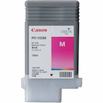1 x Genuine Canon PFI-105M Magenta Ink Cartridge