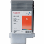 1 x Genuine Canon PFI-105R Red Ink Cartridge