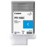 1 x Genuine Canon PFI-106C Cyan Ink Cartridge