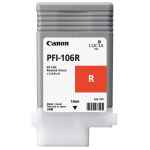 1 x Genuine Canon PFI-106R Red Ink Cartridge