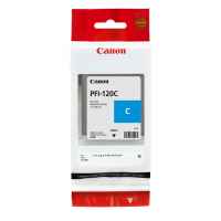 1 x Genuine Canon PFI-120C Cyan Ink Cartridge
