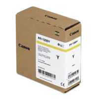 1 x Genuine Canon PFI-1300Y Yellow Ink Cartridge