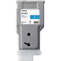 1 x Genuine Canon PFI-207C Cyan Ink Cartridge