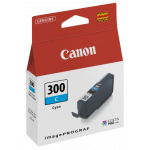 1 x Genuine Canon PFI-300C Cyan Ink Cartridge