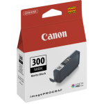 1 x Genuine Canon PFI-300MBK Matte Black Ink Cartridge