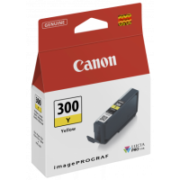 1 x Genuine Canon PFI-300Y Yellow Ink Cartridge