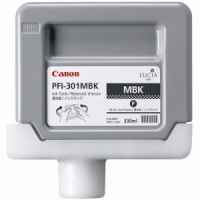 1 x Genuine Canon PFI-301MBK Matte Black Ink Cartridge