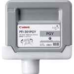 1 x Genuine Canon PFI-301PGY Photo Grey Ink Cartridge