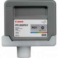 1 x Genuine Canon PFI-302PGY Photo Grey Ink Cartridge