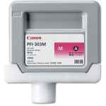 1 x Genuine Canon PFI-303M Magenta Ink Cartridge