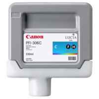 1 x Genuine Canon PFI-306C Cyan Ink Cartridge