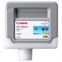 1 x Genuine Canon PFI-306PC Photo Cyan Ink Cartridge