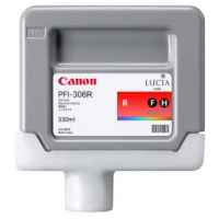 1 x Genuine Canon PFI-306R Red Ink Cartridge