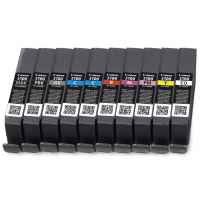 10 Pack Genuine Canon PFI-5100 Ink Cartridge Set (1MBK,1C,1M,1Y,1R,1GY,1CO,1PBK,1PC,1PM)
