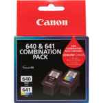 1 x Genuine Canon PG-640 CL-641 Ink Cartridge Twin Pack