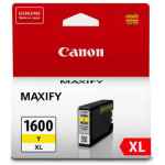 1 x Genuine Canon PGI-1600XLY Yellow Ink Cartridge High Yield