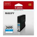 1 x Genuine Canon PGI-2600C Cyan Ink Cartridge