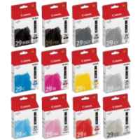 12 Pack Genuine Canon PGI-29 Ink Cartridge Set 