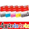 20 Pack Genuine Canon PGI-5 CLI-8 Ink Cartridge Set (4BK,4PBK,4C,4M,4Y)