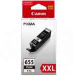 1 x Genuine Canon PGI-655XXLBK Black Ink Cartridge Extra High Yield