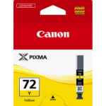 1 x Genuine Canon PGI-72Y Yellow Ink Cartridge