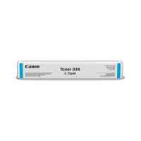 1 x Genuine Canon CART-034C Cyan Toner Cartridge