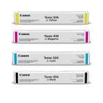 4 Pack Genuine Canon CART-034 Toner Cartridge Set