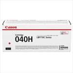 1 x Genuine Canon CART-040MII Magenta Toner Cartridge High Yield