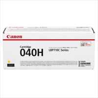 1 x Genuine Canon CART-040YII Yellow Toner Cartridge High Yield