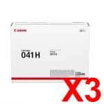 3 x Genuine Canon CART-041H Toner Cartridge High Yield