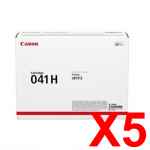 5 x Genuine Canon CART-041H Toner Cartridge High Yield