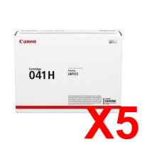 5 x Genuine Canon CART-041H Toner Cartridge High Yield