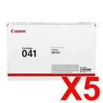 5 x Genuine Canon CART-041 Toner Cartridge