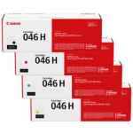 4 Pack Genuine Canon CART-046H Toner Cartridge Set High Yield