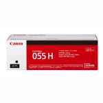 1 x Genuine Canon CART-055BKH Black Toner Cartridge High Yield