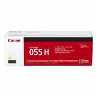 1 x Genuine Canon CART-055YH Yellow Toner Cartridge High Yield