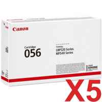 5 x Genuine Canon CART-056 Toner Cartridge