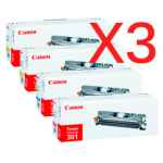 3 Lots of 4 Pack Genuine Canon CART-301 Toner Cartridge Set