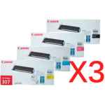 3 Lots of 4 Pack Genuine Canon CART-307 Toner Cartridge Set