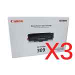 3 x Genuine Canon CART-309 Toner Cartridge