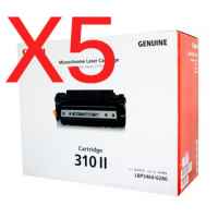 5 x Genuine Canon CART-310II Toner Cartridge High Yield