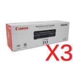 3 x Genuine Canon CART-313 Toner Cartridge